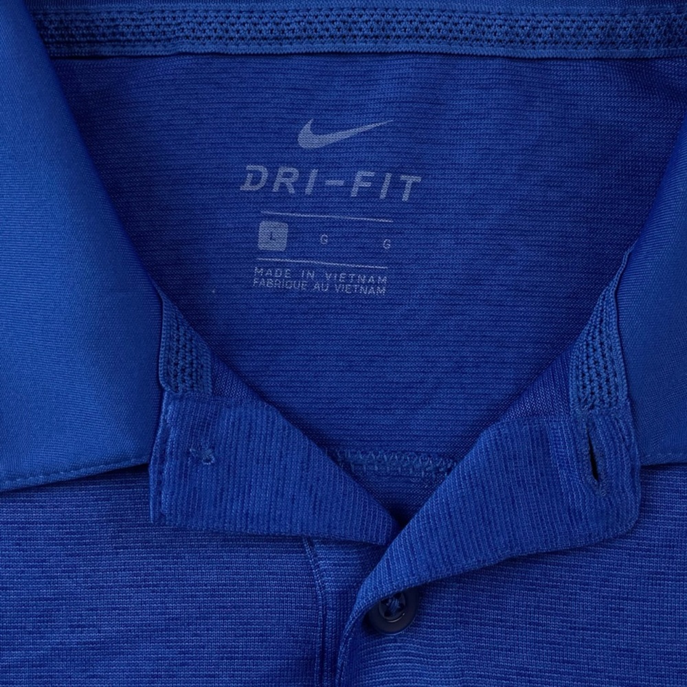 NIKE • Men’s Blue Oakland Roots Project 51O Dri-Fit Soccer Polo Shirt, L - Picture 10 of 14